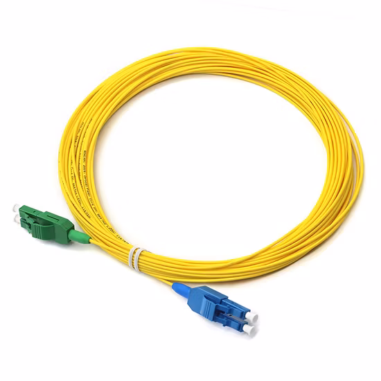 Duplex-Einzeldraht-Uniboot-Glasfaser-Patchkabel, LC/APC-LC/UPC 3,0 m