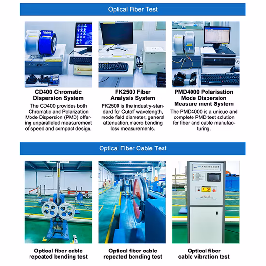 FC-LC Single/Multimode-Glasfaserkabel-Patchkabel