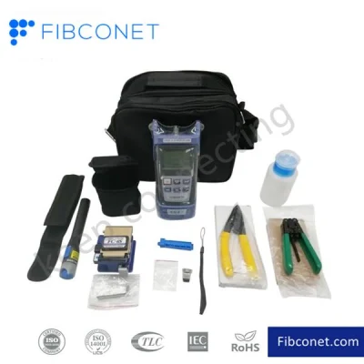 Fibconet FTTH Glasfaser-Werkzeugset, Tasche, Glasfaser-Spaltwerkzeug