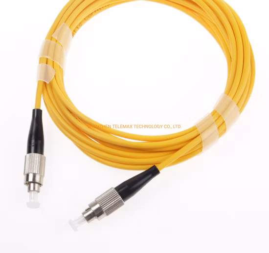 Glasfaser-Patchkabel FC/Upc-FC/Upc OS2 9/125 Singlemode Simplex Außendurchmesser: 3,0 mm PVC